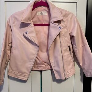 H&M Pink Kids Jacket Blush Pink